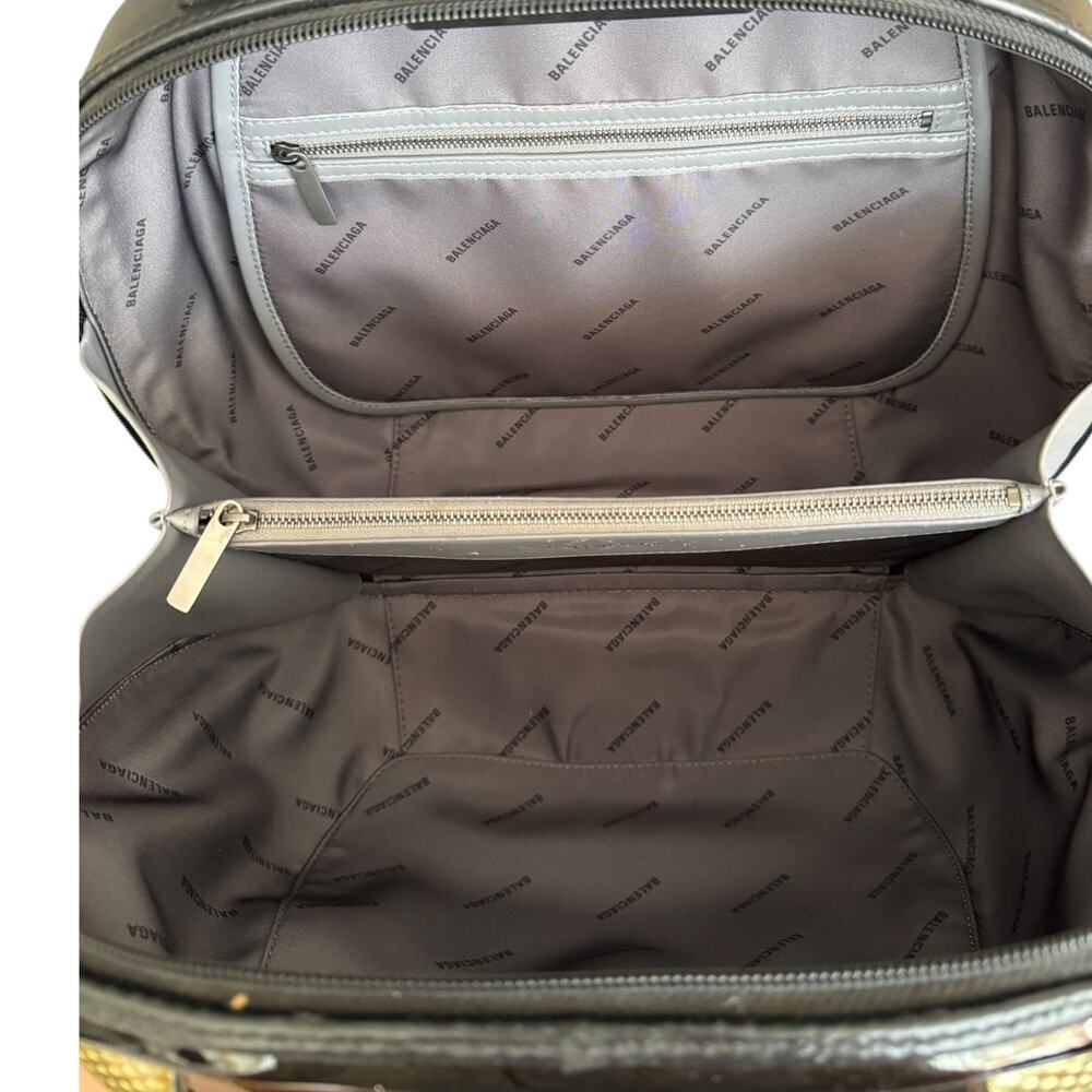 Balenciaga SS18 Runway Hard Case Moto Bag (OS) - Picture 3 of 16